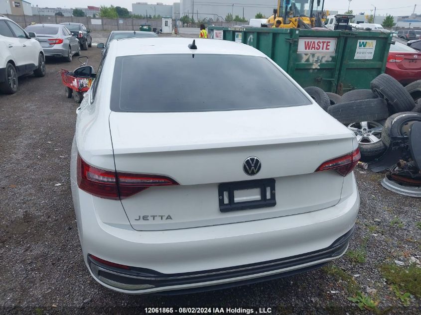 2022 Volkswagen Jetta VIN: 3VWGM7BU9NM019563 Lot: 12061865