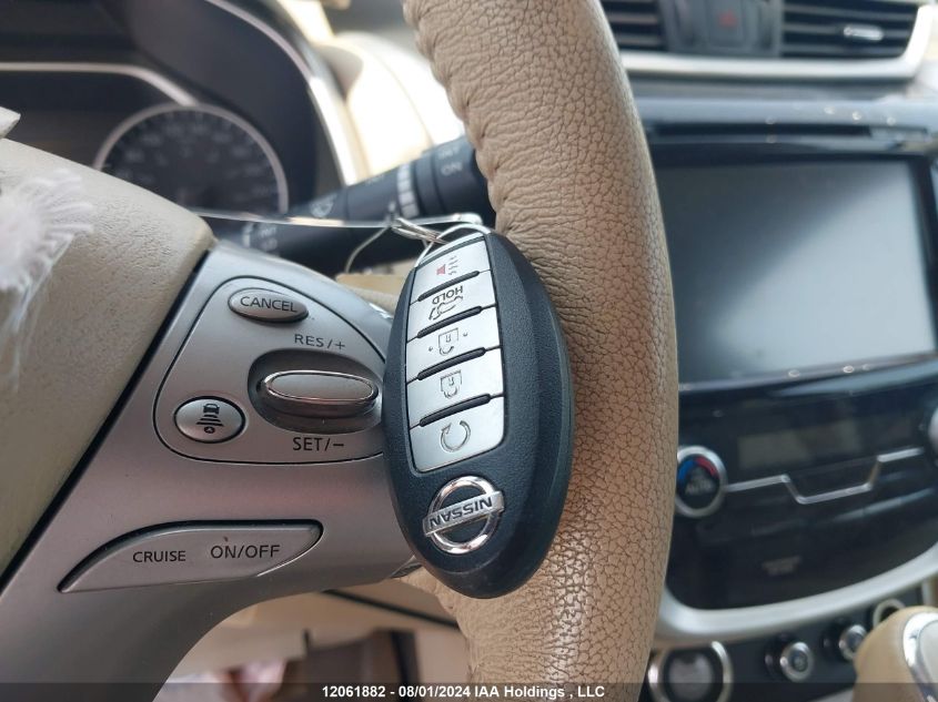 2017 Nissan Murano S/Sl/Sv/Platinum VIN: 5N1AZ2MH4HN109349 Lot: 12061882