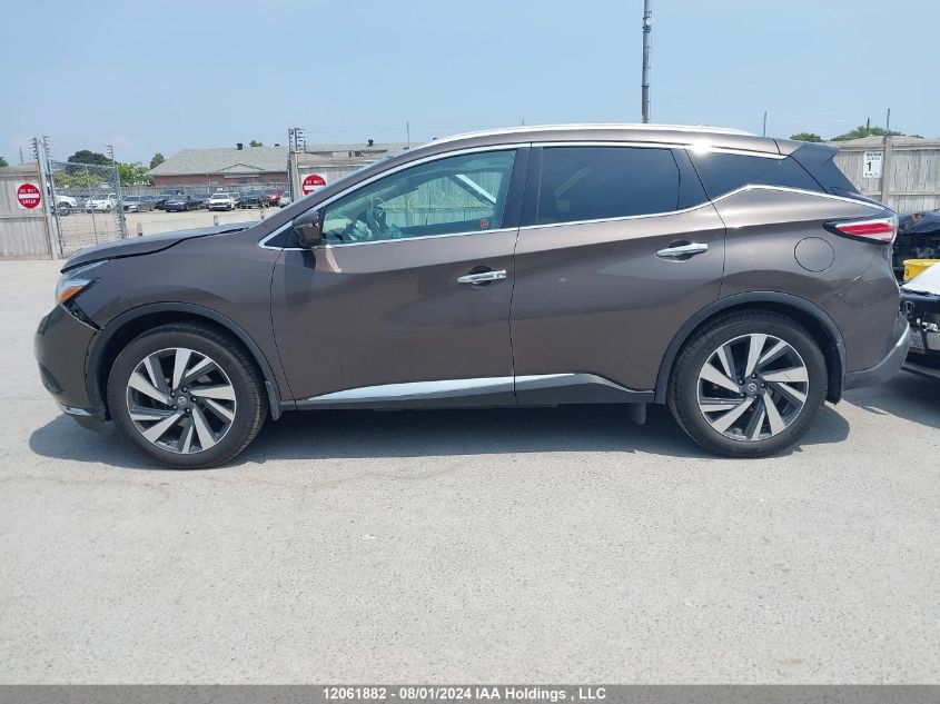 2017 Nissan Murano S/Sl/Sv/Platinum VIN: 5N1AZ2MH4HN109349 Lot: 12061882