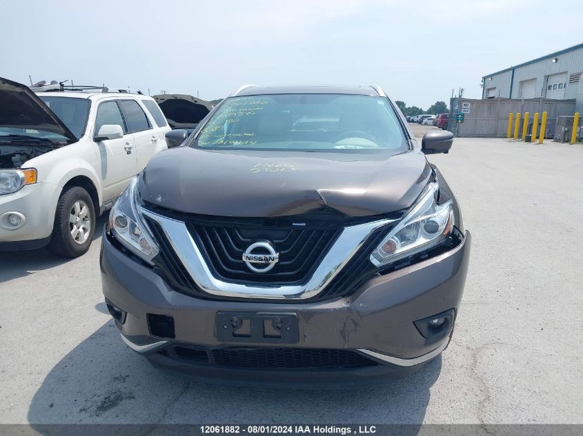 2017 Nissan Murano S/Sl/Sv/Platinum VIN: 5N1AZ2MH4HN109349 Lot: 12061882