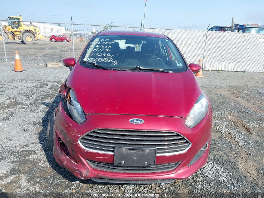 2015 Ford Fiesta Se VIN: 3FADP4EJ9FM197736 Lot: 12061884