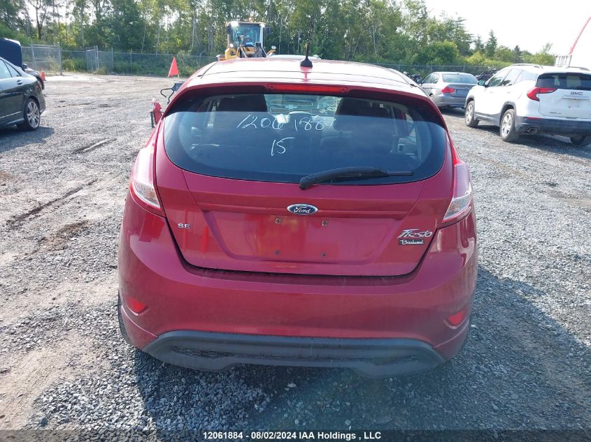 2015 Ford Fiesta Se VIN: 3FADP4EJ9FM197736 Lot: 12061884