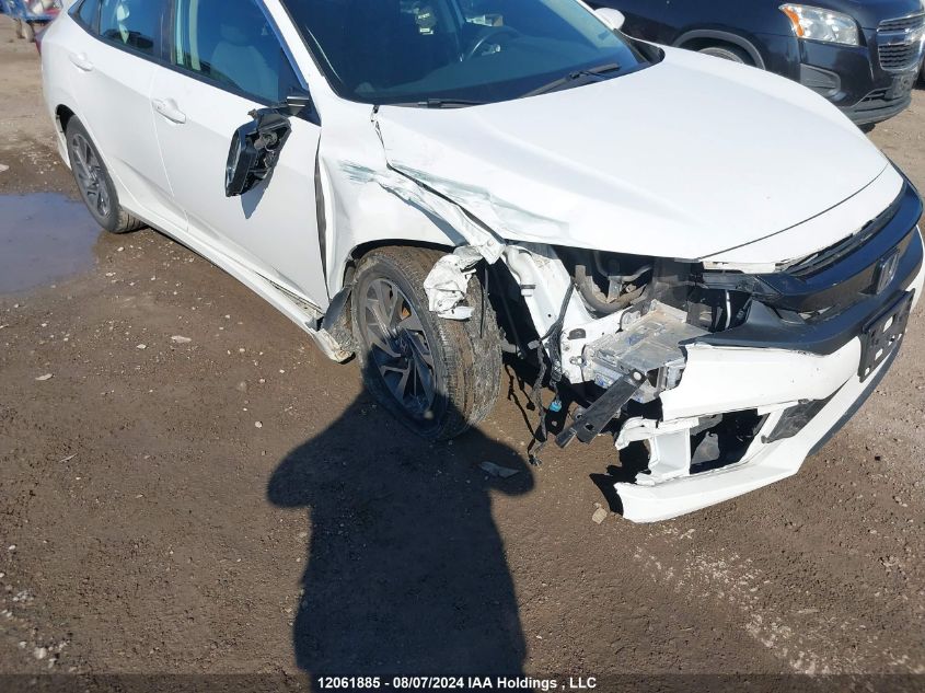 2020 Honda Civic Ex 4Dr VIN: 2HGFC2F78LH007393 Lot: 12061885