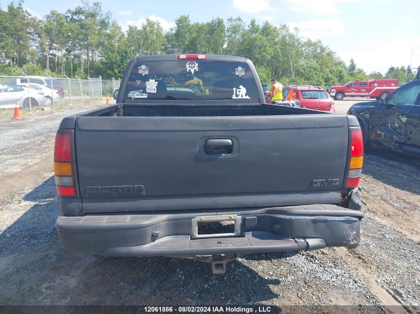 2006 GMC Sierra 1500 VIN: 1GTEK19V96E288391 Lot: 12061886