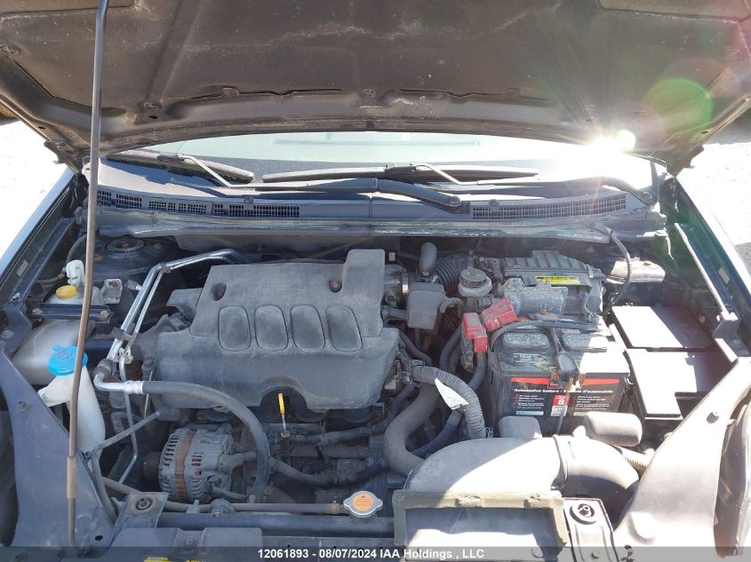 2010 Nissan Sentra 2.0/2.0S/Sr/2.0Sl VIN: 3N1AB6AP8AL703527 Lot: 12061893