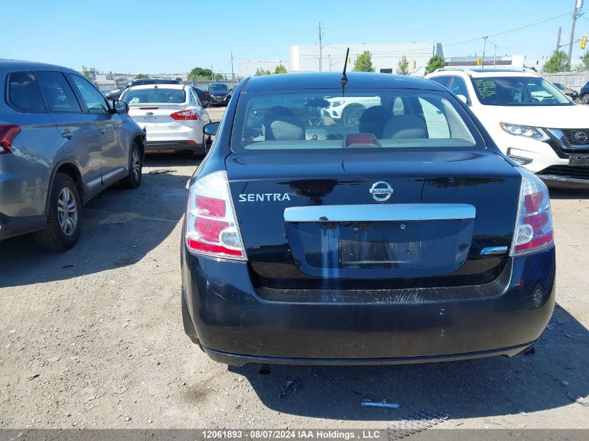 2010 Nissan Sentra 2.0/2.0S/Sr/2.0Sl VIN: 3N1AB6AP8AL703527 Lot: 12061893