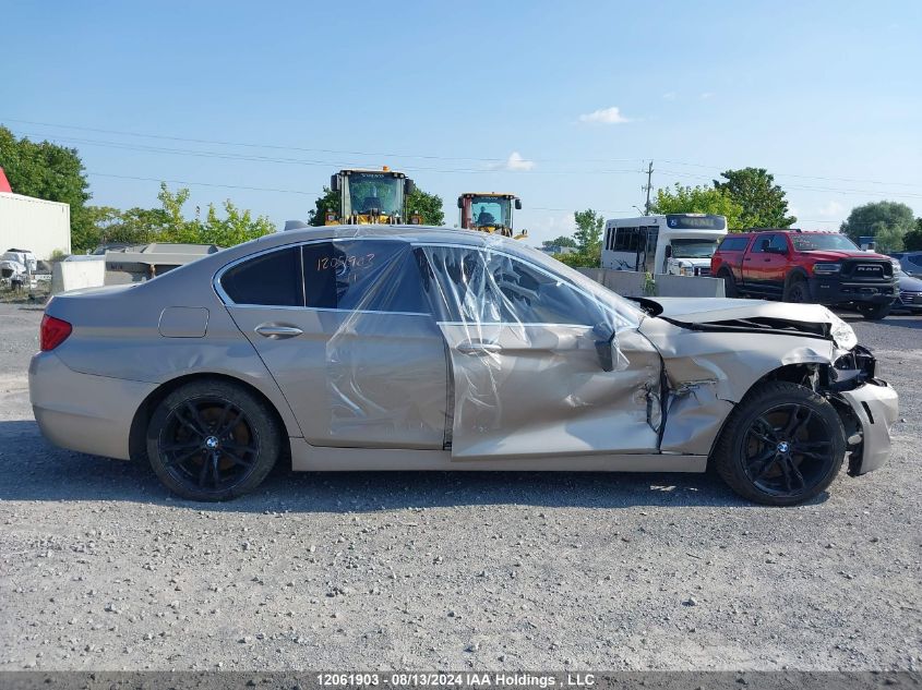 2011 BMW 5 Series VIN: WBAFU7C5XBC439607 Lot: 12061903