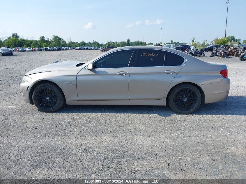 2011 BMW 5 Series VIN: WBAFU7C5XBC439607 Lot: 12061903