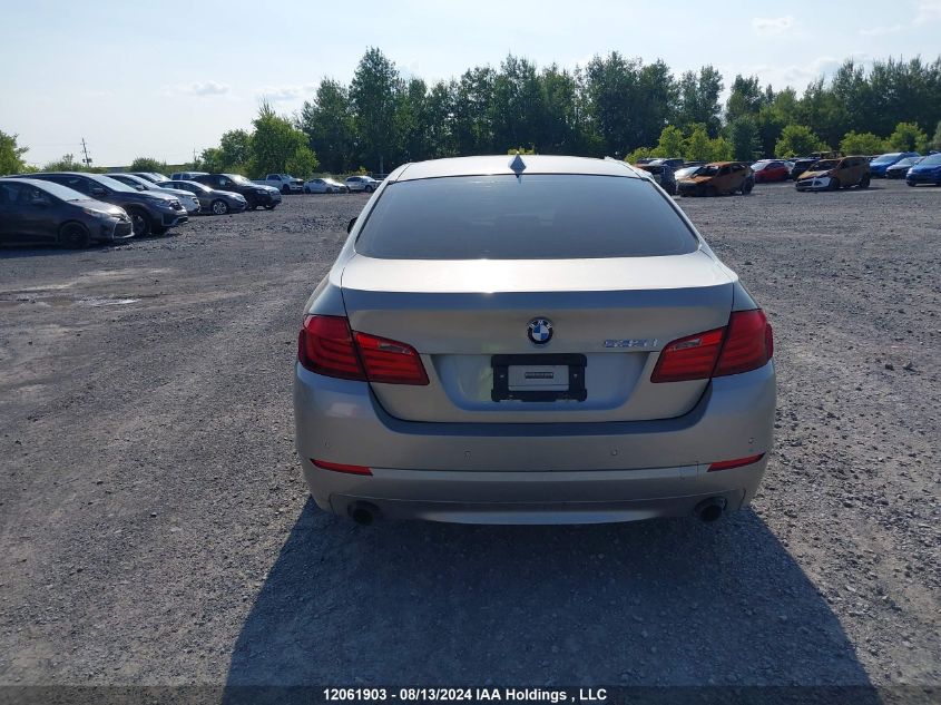 2011 BMW 5 Series VIN: WBAFU7C5XBC439607 Lot: 12061903
