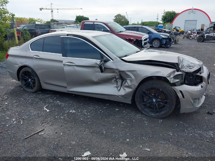 2011 BMW 5 Series VIN: WBAFU7C5XBC439607 Lot: 12061903