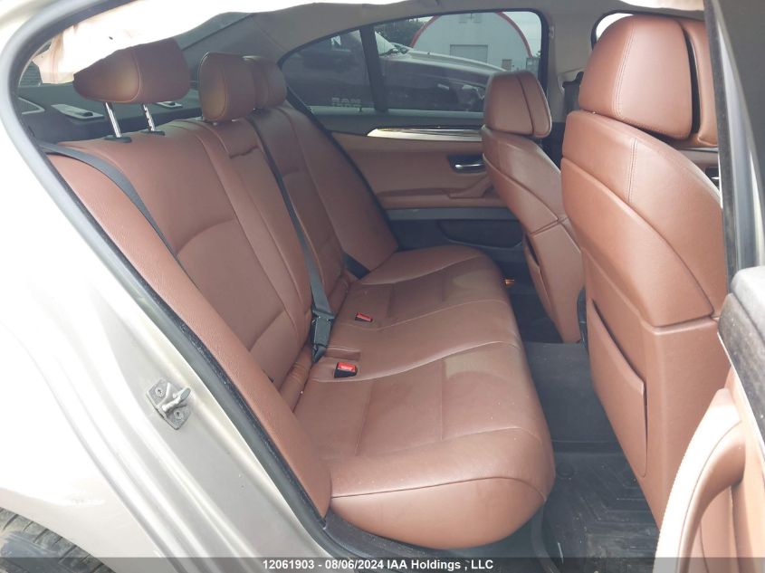 2011 BMW 5 Series VIN: WBAFU7C5XBC439607 Lot: 12061903