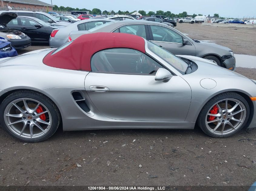 2013 Porsche Boxster VIN: WP0CB2A81DS133853 Lot: 12061904