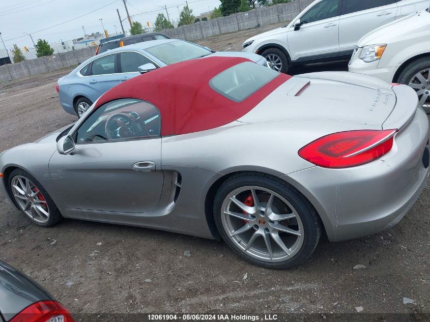 2013 Porsche Boxster VIN: WP0CB2A81DS133853 Lot: 12061904