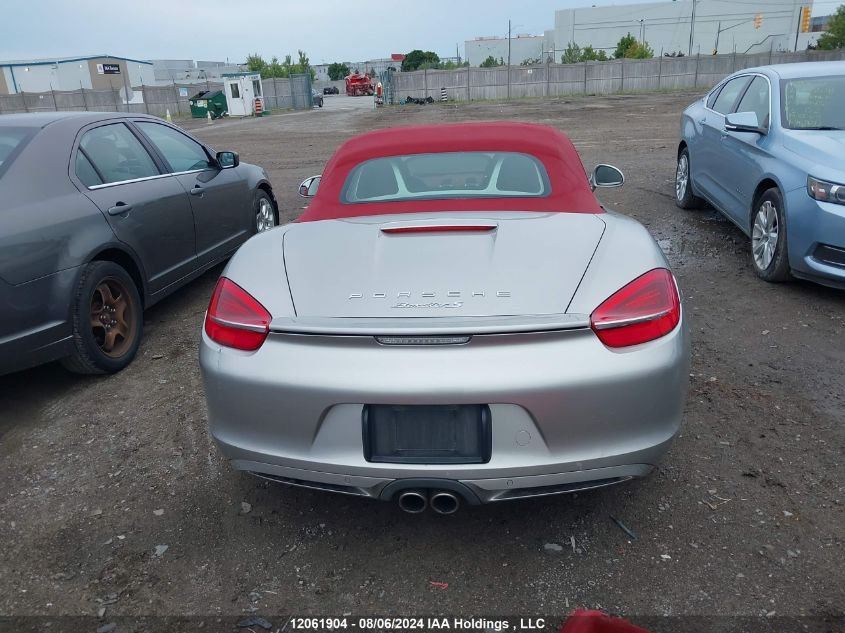 2013 Porsche Boxster VIN: WP0CB2A81DS133853 Lot: 12061904