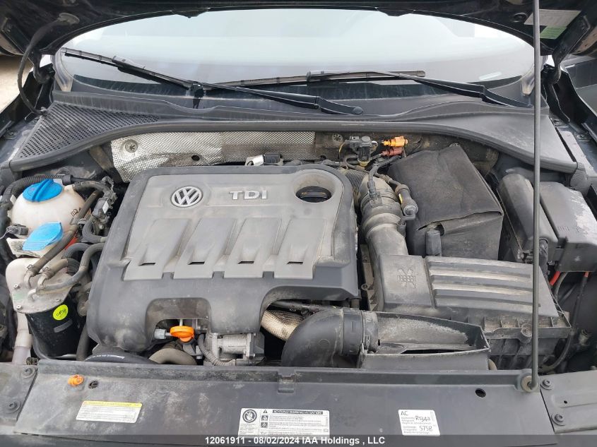 2012 Volkswagen Passat VIN: 1VWAN7A31CC007322 Lot: 12061911