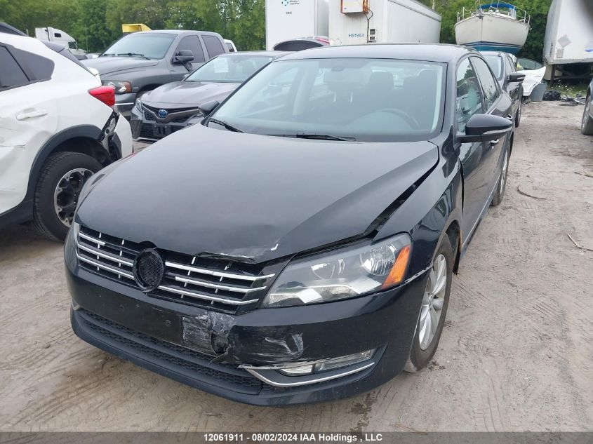 2012 Volkswagen Passat VIN: 1VWAN7A31CC007322 Lot: 12061911