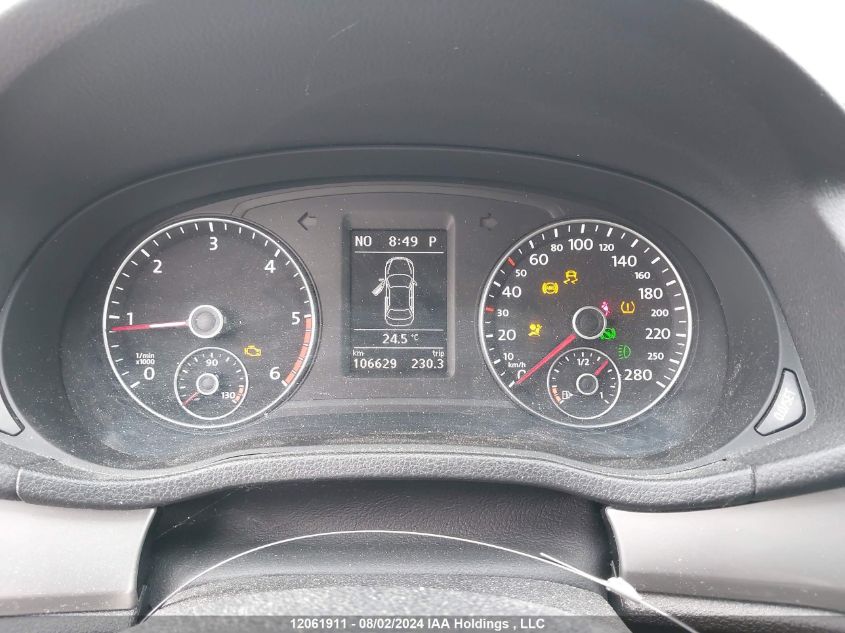 2012 Volkswagen Passat VIN: 1VWAN7A31CC007322 Lot: 12061911