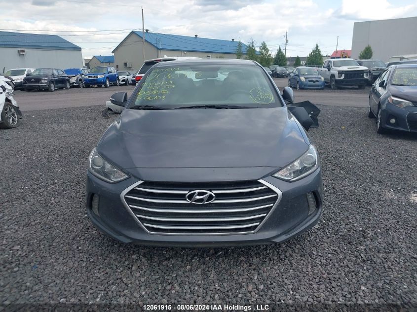 2018 Hyundai Elantra Gl VIN: KMHD84LF4JU517597 Lot: 12061915