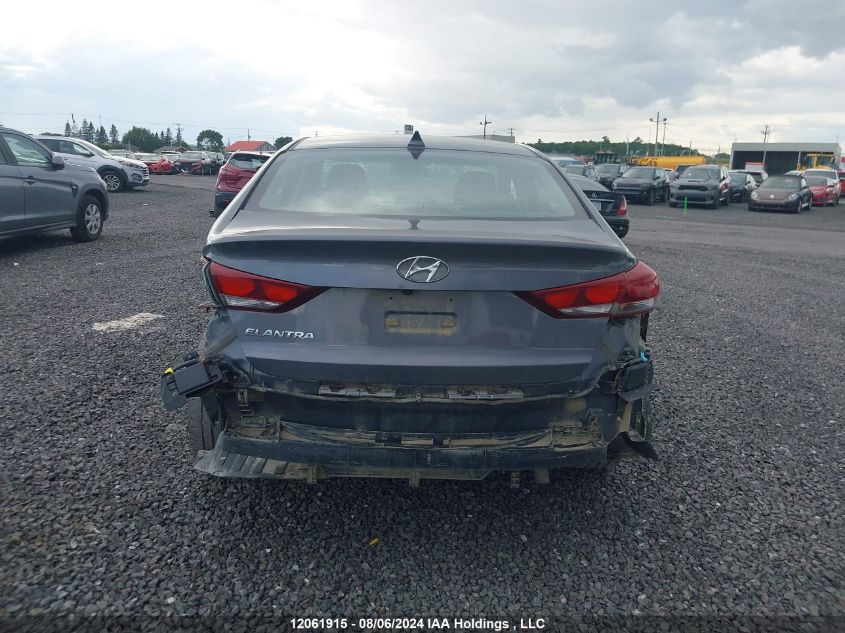 2018 Hyundai Elantra Gl VIN: KMHD84LF4JU517597 Lot: 12061915