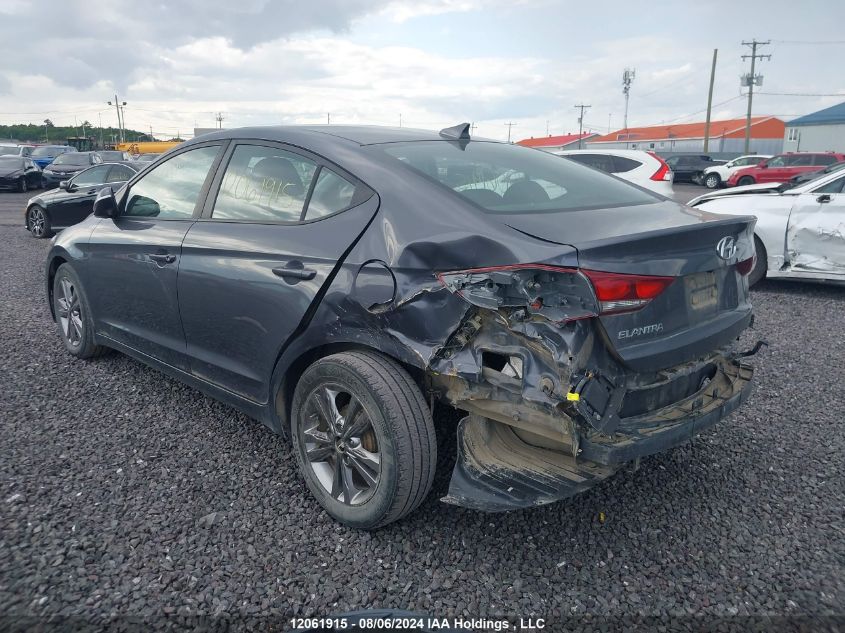 2018 Hyundai Elantra Gl VIN: KMHD84LF4JU517597 Lot: 12061915