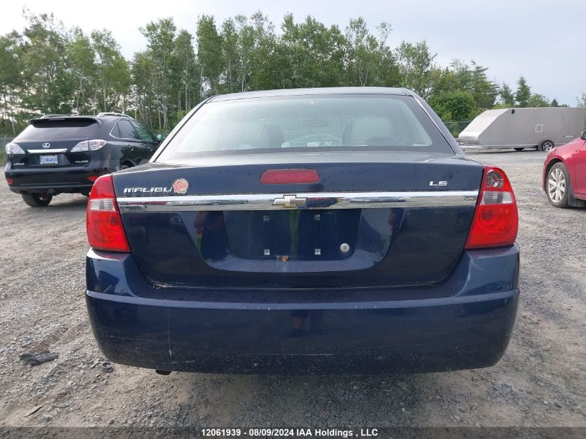 2006 Chevrolet Malibu VIN: 1G1ZS51F96F257450 Lot: 12061939