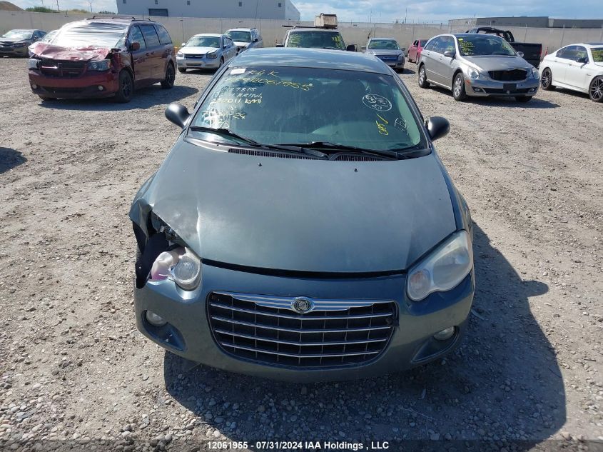 2006 Chrysler Sebring Touring VIN: 1C3EL56R36N129818 Lot: 12061955