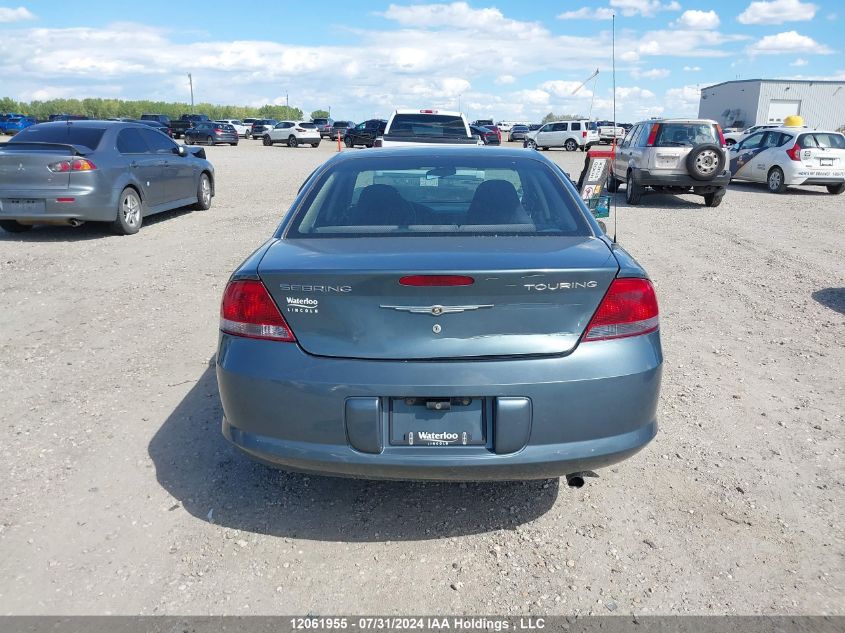 2006 Chrysler Sebring Touring VIN: 1C3EL56R36N129818 Lot: 12061955