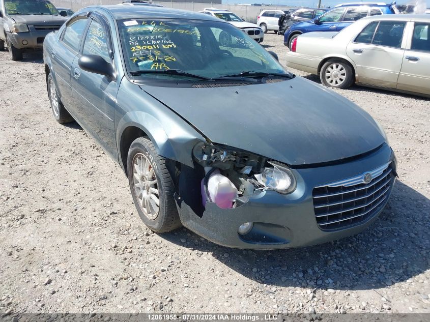 2006 Chrysler Sebring Touring VIN: 1C3EL56R36N129818 Lot: 12061955