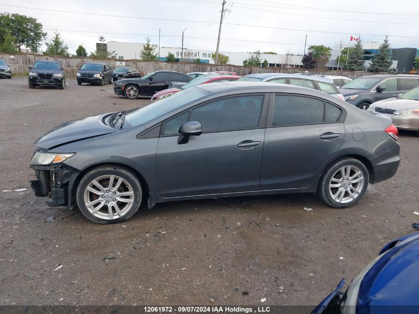 2013 Honda Civic Sdn VIN: 2HGFB2F42DH035717 Lot: 12061972