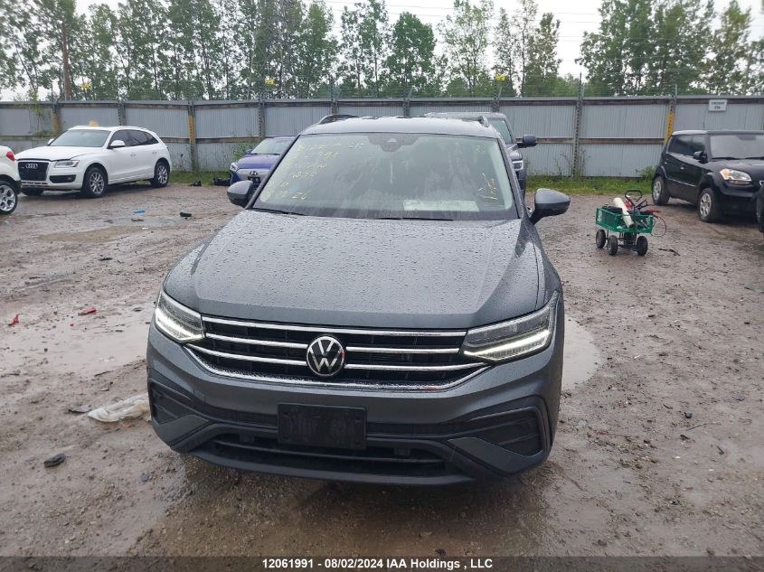 2023 Volkswagen Tiguan Se VIN: 3VV2B7AX8PM014826 Lot: 12061991