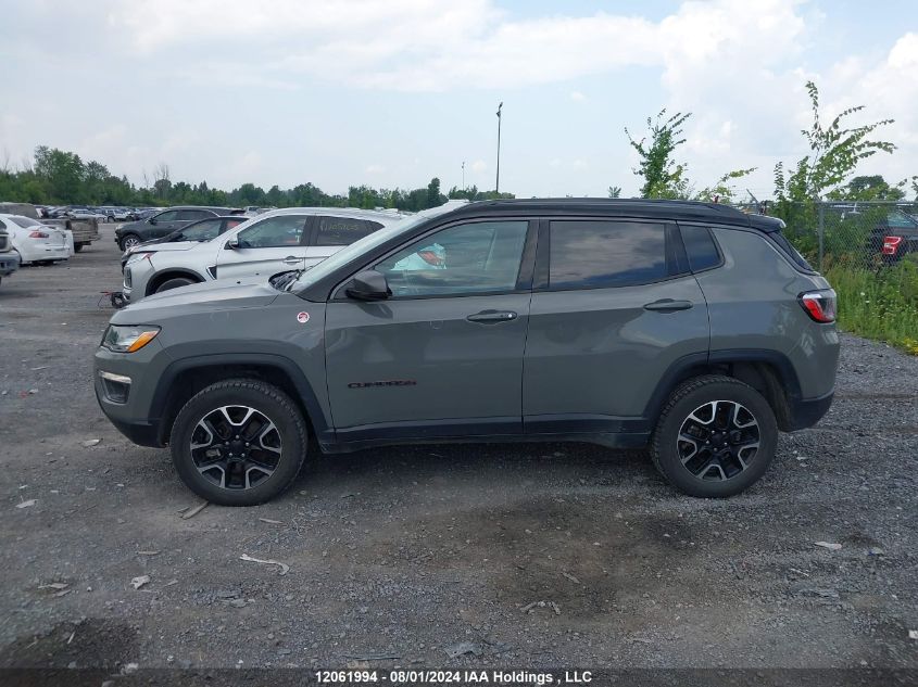 2021 Jeep Compass Trailhawk VIN: 3C4NJDDBXMT529356 Lot: 12061994