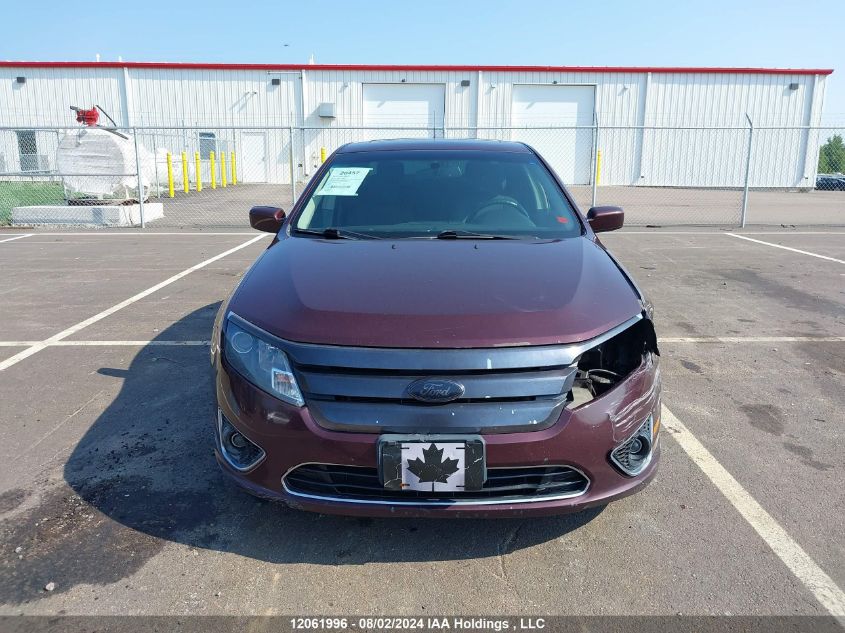 2011 Ford Fusion Sel VIN: 3FAHP0CG4BR216093 Lot: 12061996
