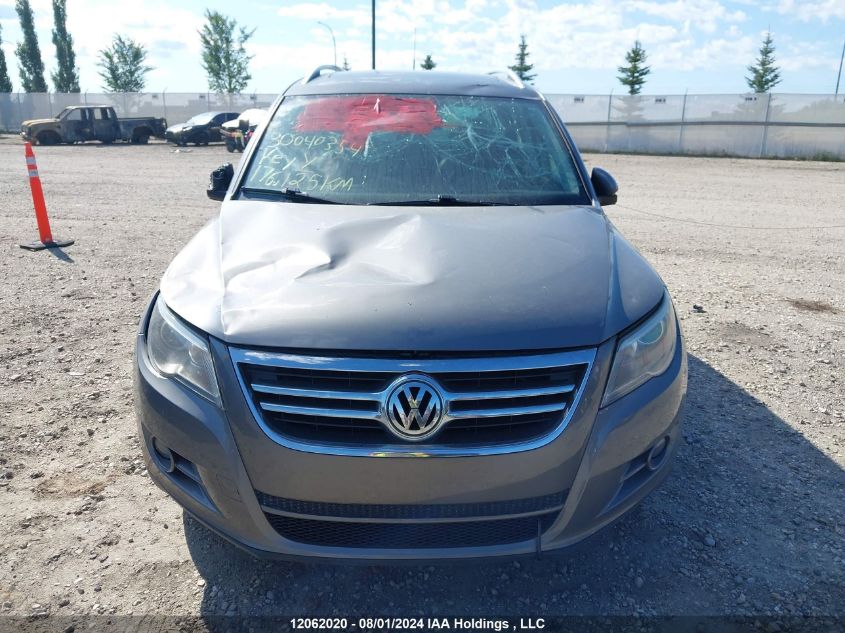 2009 Volkswagen Tiguan VIN: WVGBV95NX9W538942 Lot: 12062020