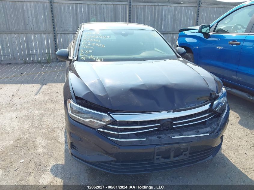 2019 Volkswagen Jetta VIN: 3VWE57BU1KM226965 Lot: 12062027