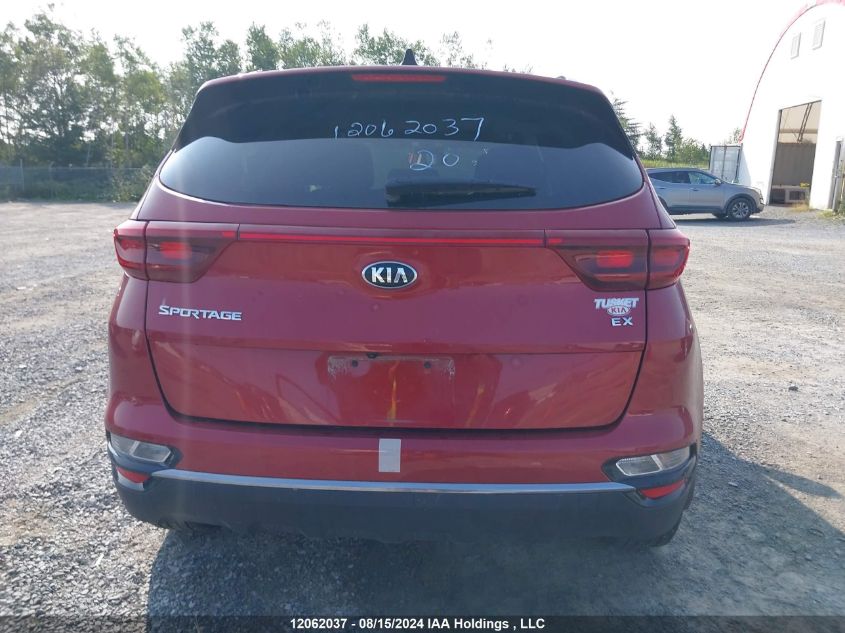 KNDPNCAC8L7695236 2020 Kia Sportage Ex