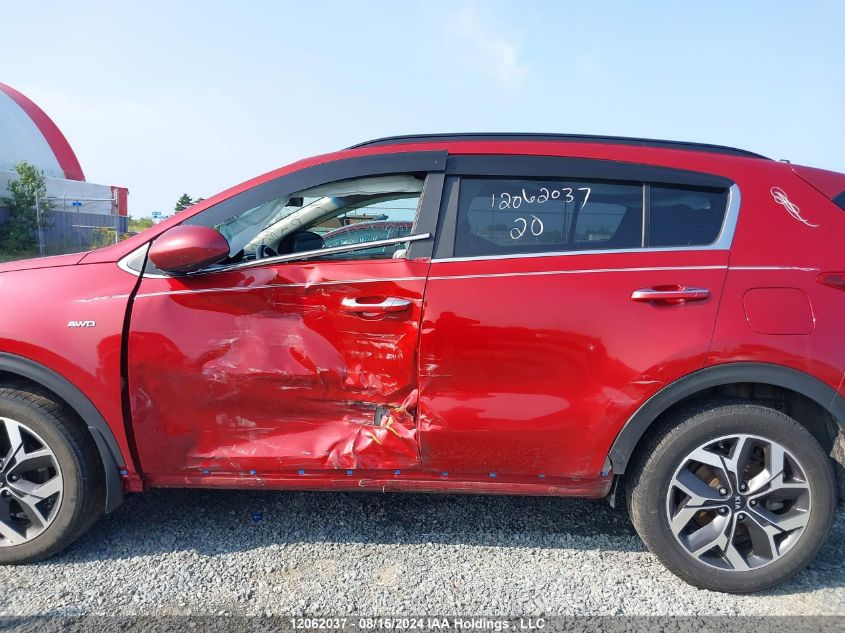 2020 Kia Sportage Ex VIN: KNDPNCAC8L7695236 Lot: 12062037