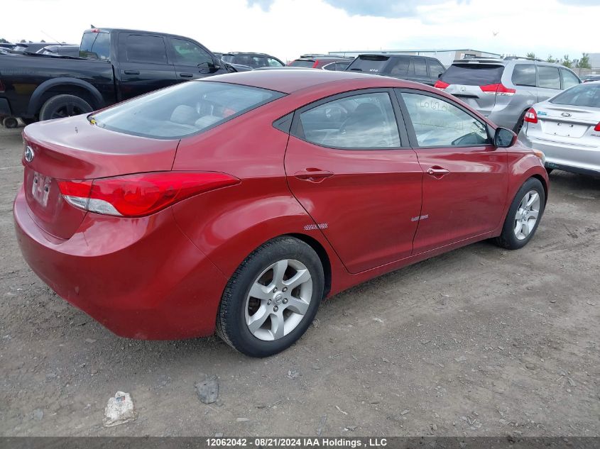 2013 Hyundai Elantra Gls/Limited VIN: 5NPDH4AE0DH407157 Lot: 12062042