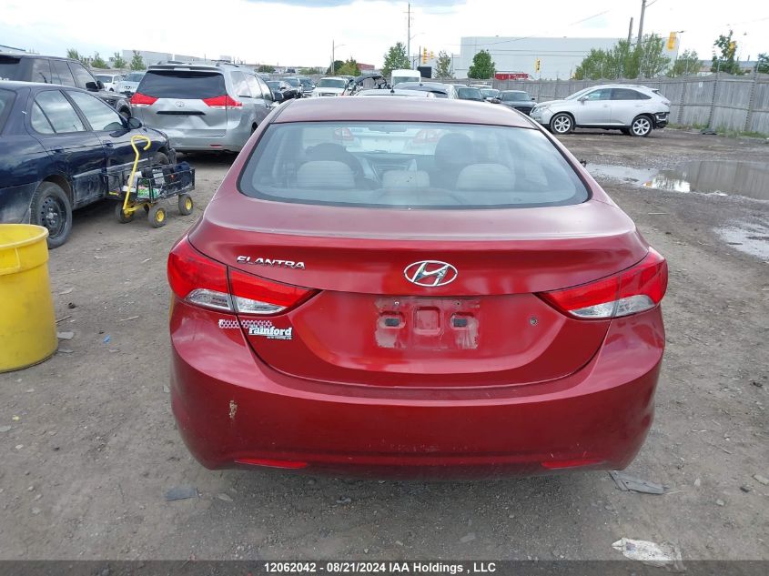 2013 Hyundai Elantra Gls/Limited VIN: 5NPDH4AE0DH407157 Lot: 12062042