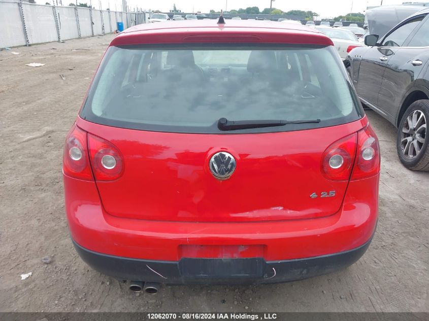 2007 Volkswagen Rabbit VIN: WVWDR71K27W050437 Lot: 12062070