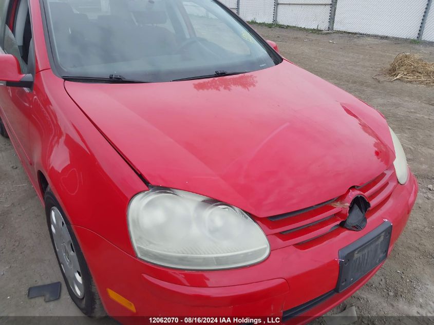 2007 Volkswagen Rabbit VIN: WVWDR71K27W050437 Lot: 12062070