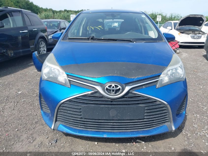 2015 Toyota Yaris Le VIN: VNKKTUD38FA055379 Lot: 12062073