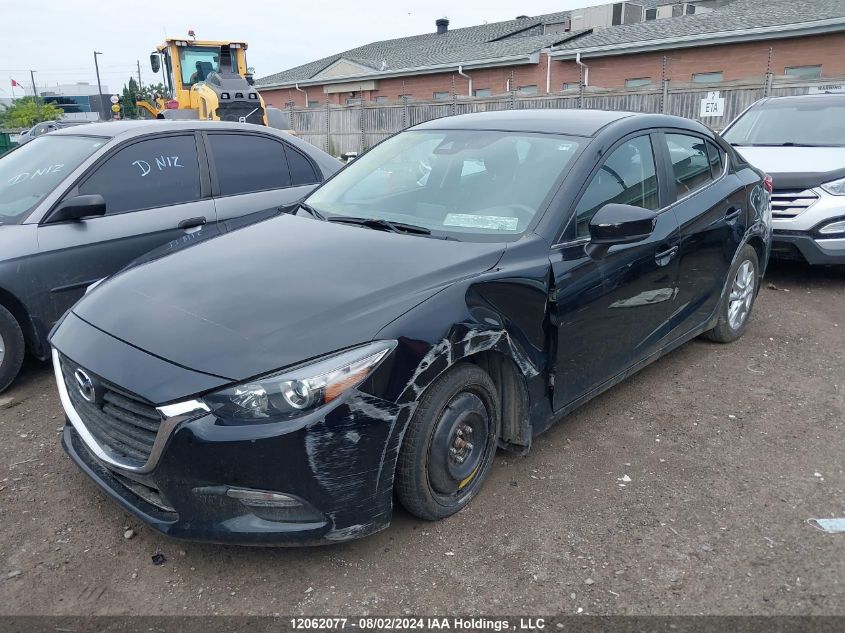 2018 Mazda Mazda3 VIN: JM1BN1V72J1161869 Lot: 12062077