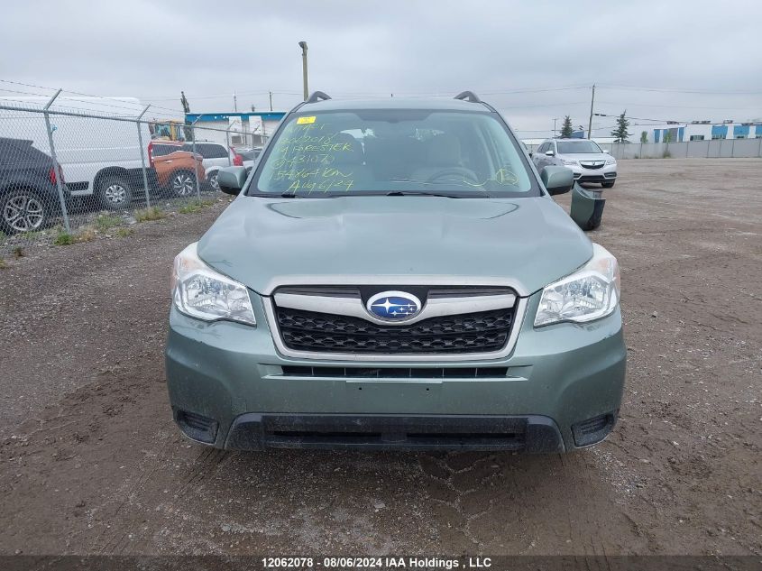 2014 Subaru Forester VIN: JF2SJCAC4EG431070 Lot: 12062078