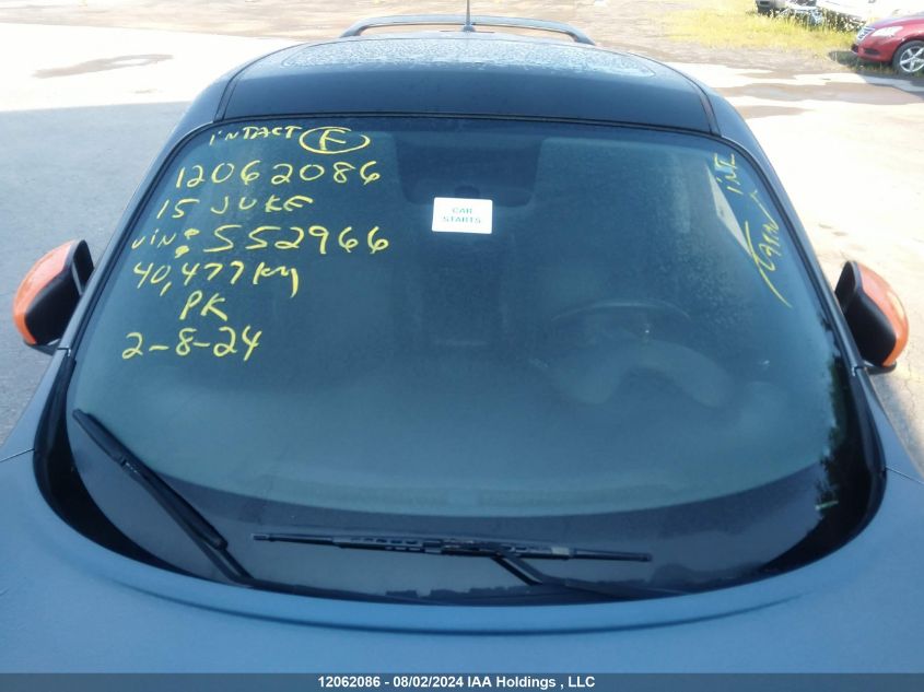 2015 Nissan Juke VIN: JN8AF5MV5FT552966 Lot: 12062086