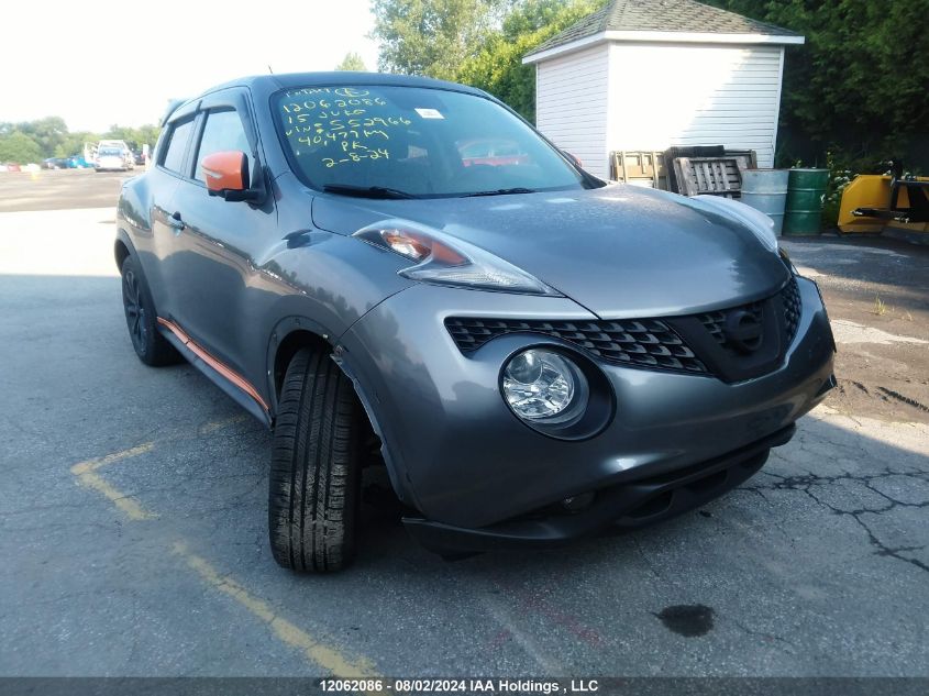 2015 Nissan Juke VIN: JN8AF5MV5FT552966 Lot: 12062086