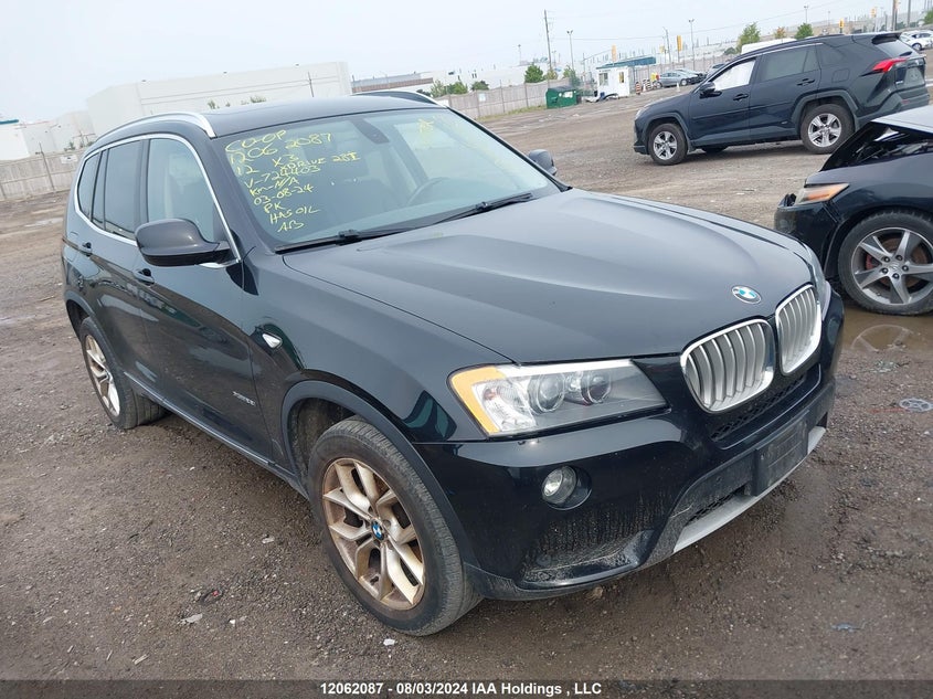 2012 BMW X3 VIN: 5UXWX5C58CL724403 Lot: 12062087