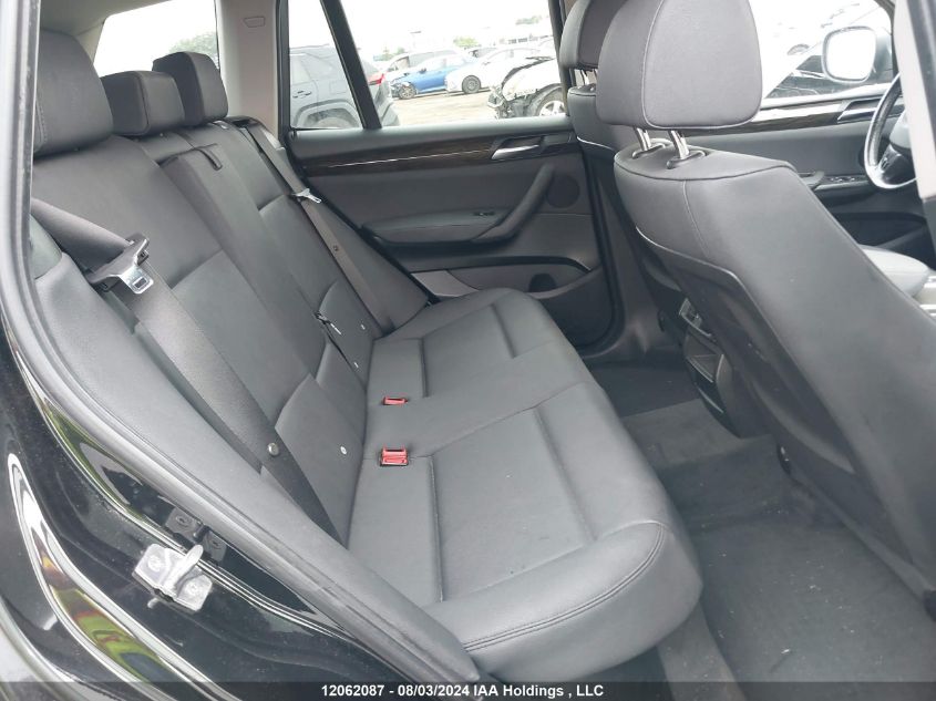 2012 BMW X3 VIN: 5UXWX5C58CL724403 Lot: 12062087