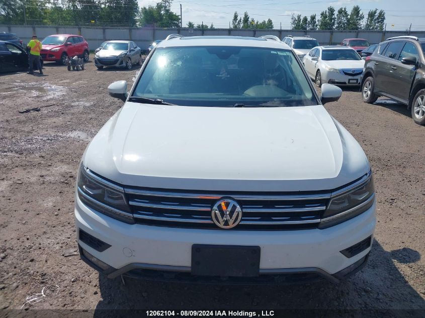 2018 Volkswagen Tiguan VIN: 3VV4B7AX2JM184745 Lot: 12062104