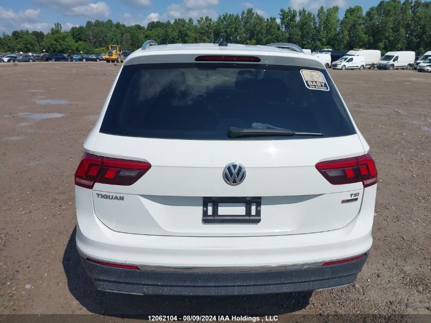 2018 Volkswagen Tiguan VIN: 3VV4B7AX2JM184745 Lot: 12062104