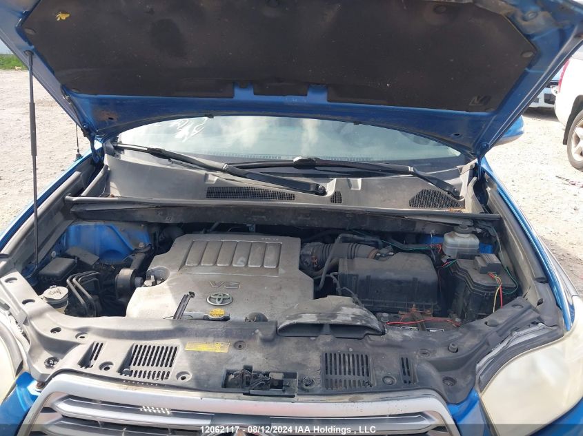 2008 Toyota Highlander VIN: JTEES41A182033695 Lot: 12062117